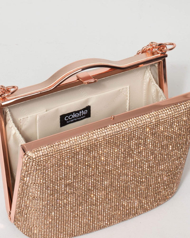 Rose Gold Tullia Chain Bag - Main Image