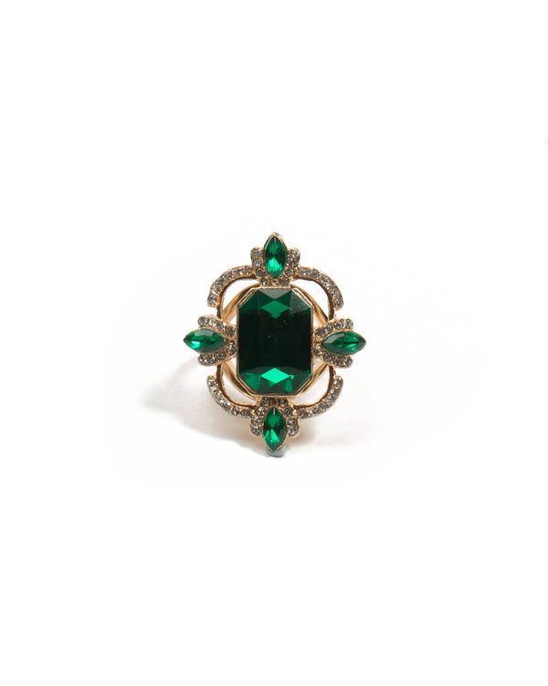 Colette by Colette Hayman Royal Green Stone Ring - Large
