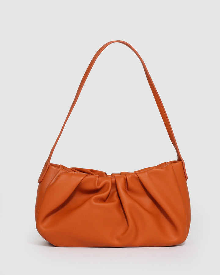 Rust Tilly Baguette Bag | Shoulder Bags