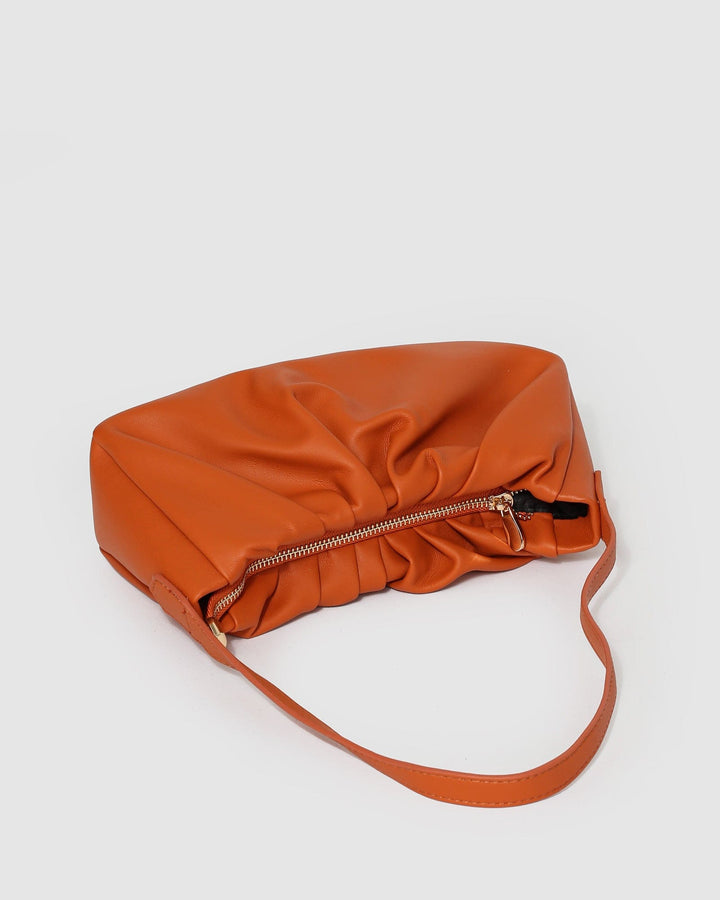 Rust Tilly Baguette Bag | Shoulder Bags