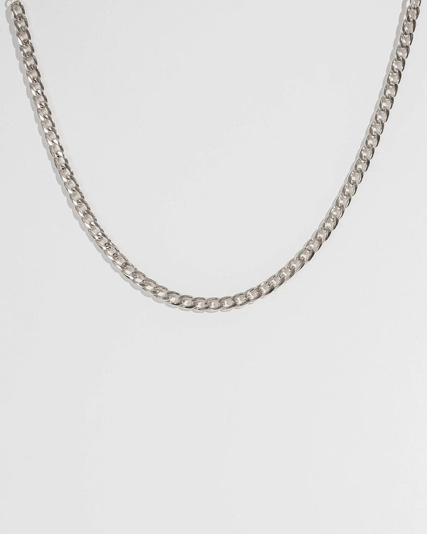 Colette by Colette Hayman Silver 42cm Curb Chain Necklace