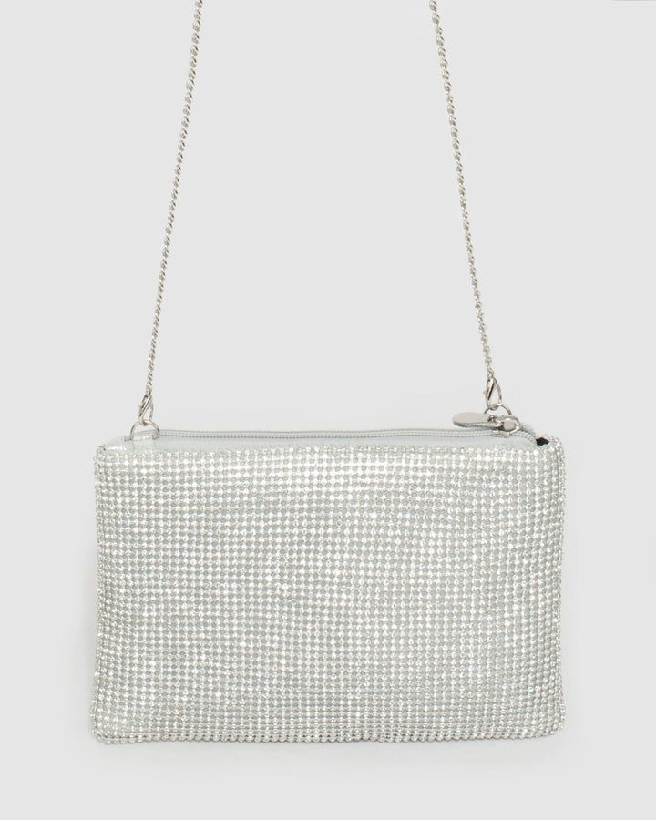 Silver Chainmail Crossbody Bag | Crossbody Bags