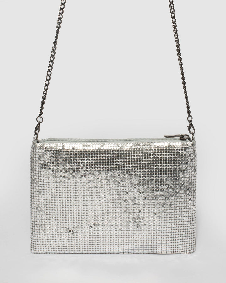 Colette by Colette Hayman Silver Chelsea Crossbody Bag
