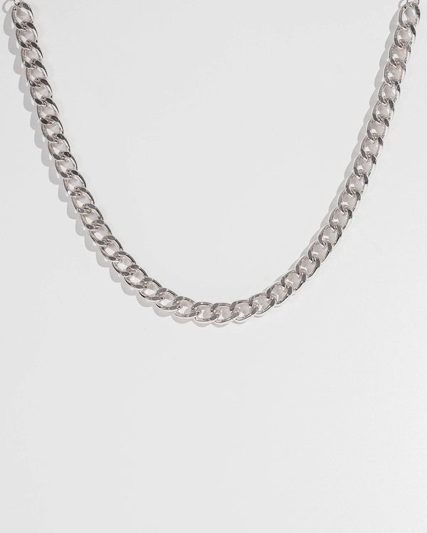 Colette by Colette Hayman Silver Chunky Chain Link Necklace