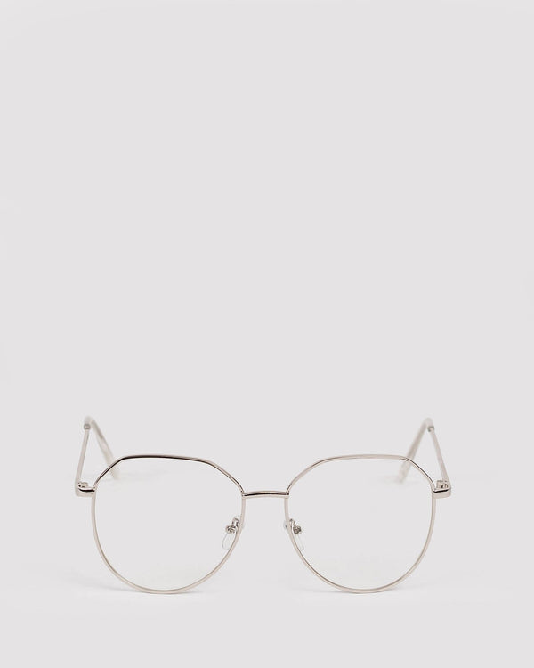 Silver Claire Reading Glasses | Sunglasses