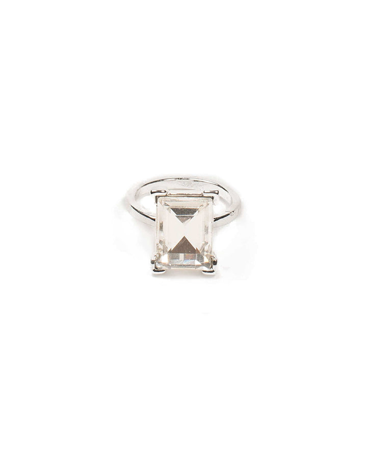 Colette by Colette Hayman Silver Cocktail Ring - Large