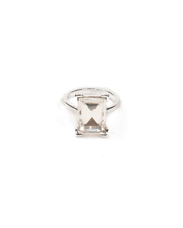 Colette by Colette Hayman Silver Cocktail Ring - Medium