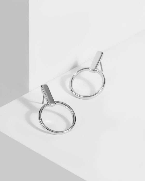 Silver Hoop Link Earing | Earrings