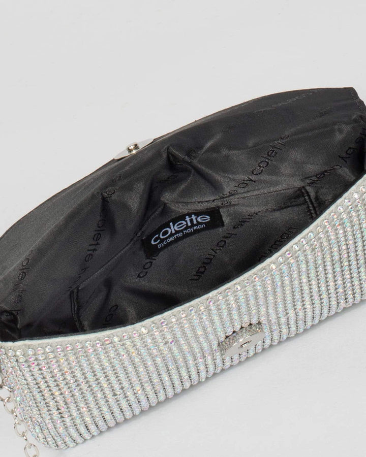 Silver Kylie Crossbody Bag | Crossbody Bags