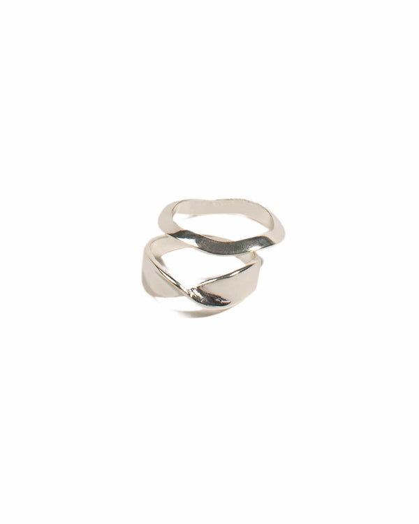 Colette by Colette Hayman Silver Metal Twist Ring Pack - Large