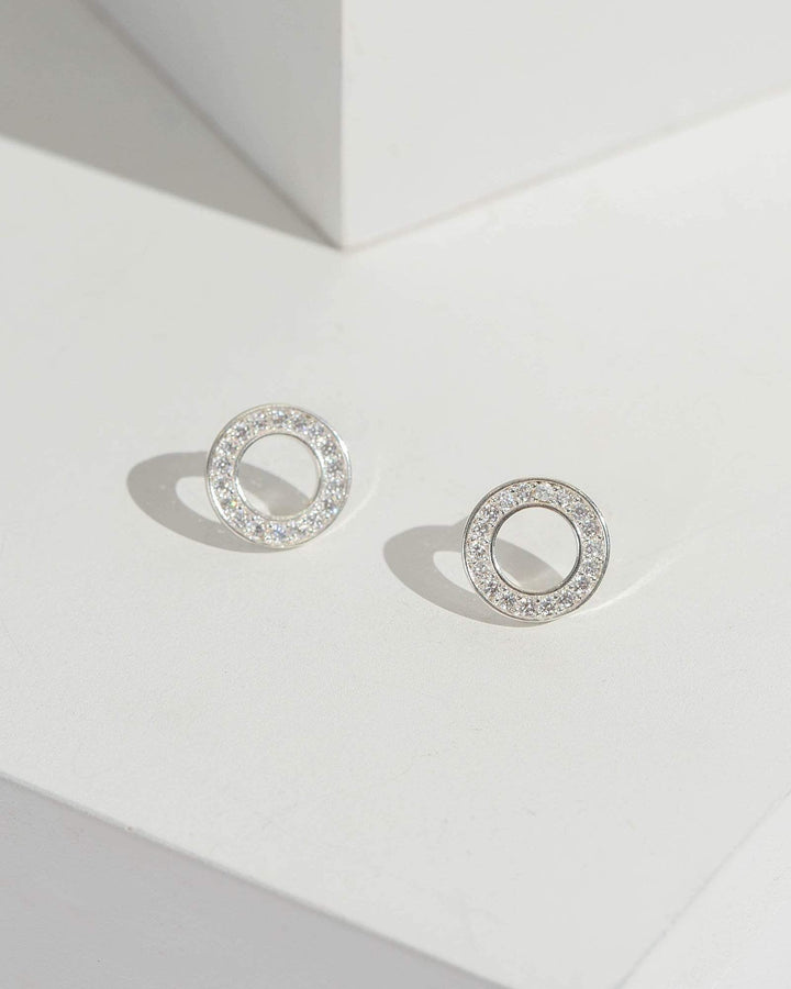 Silver Mini Circle Earrings | Earrings