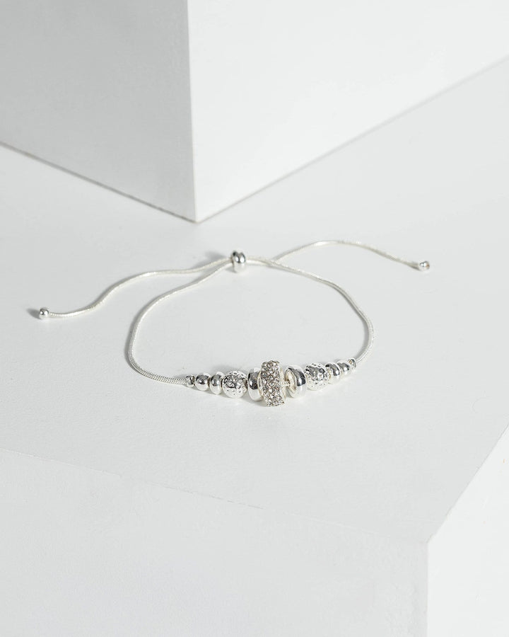 Silver Multi Charm Bracelet | Wristwear