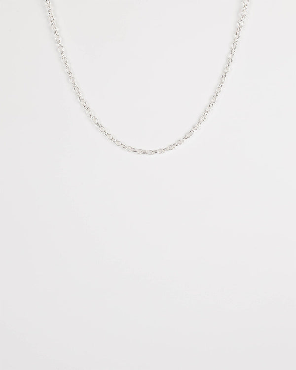 Silver Short Chain Necklace | Necklaces