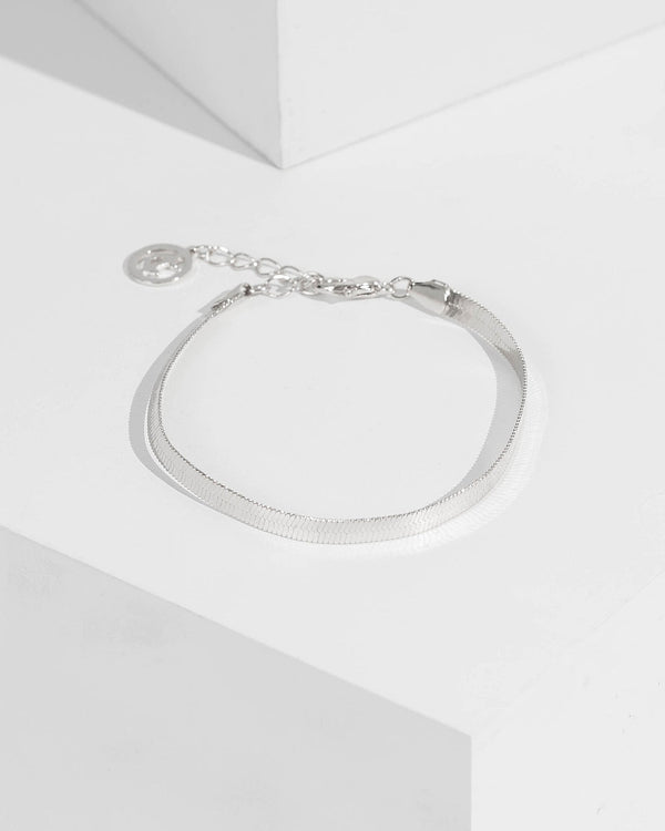 Silver Snake Chain Bracelet Bracelet | Wristwear