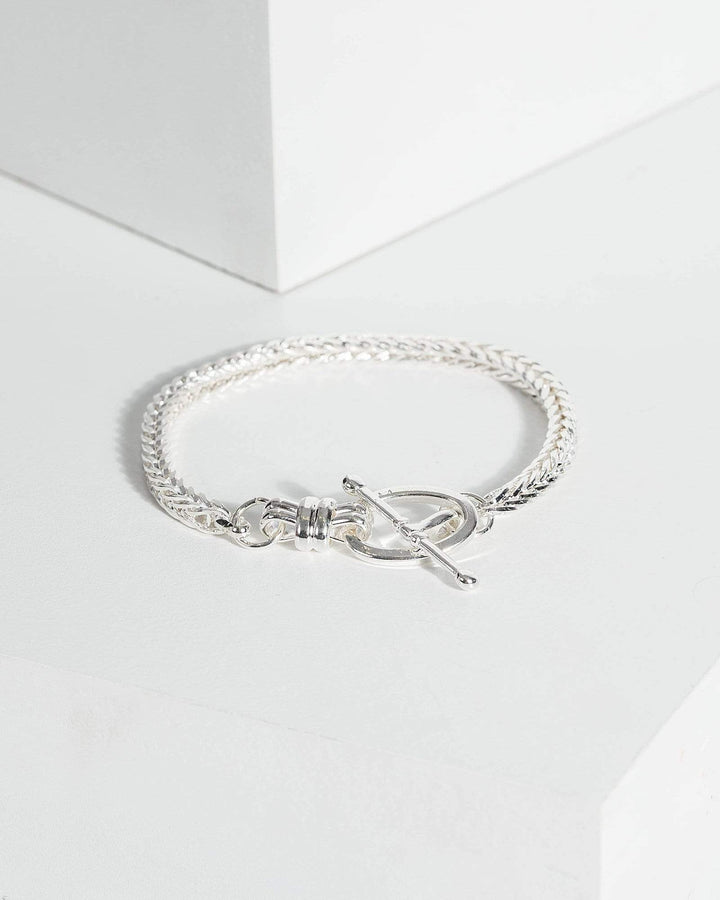 Silver Wheat Chain Design Bracelet | Wristwear