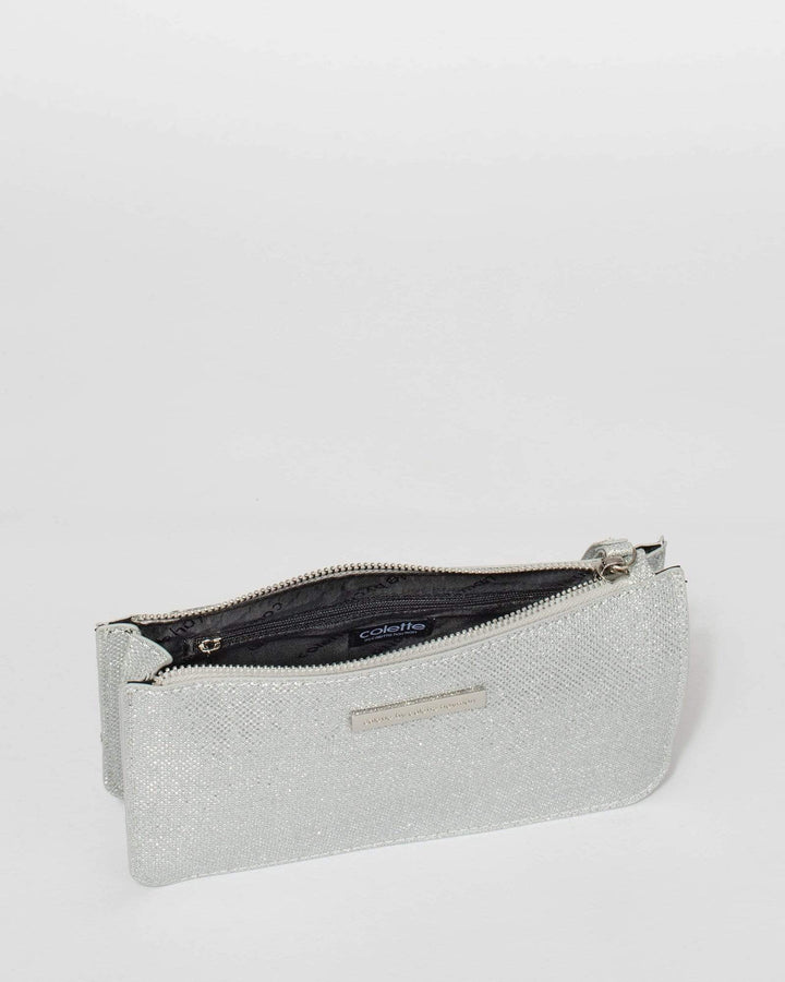 Silver Willow Wristlet Clutch Bag | Purses