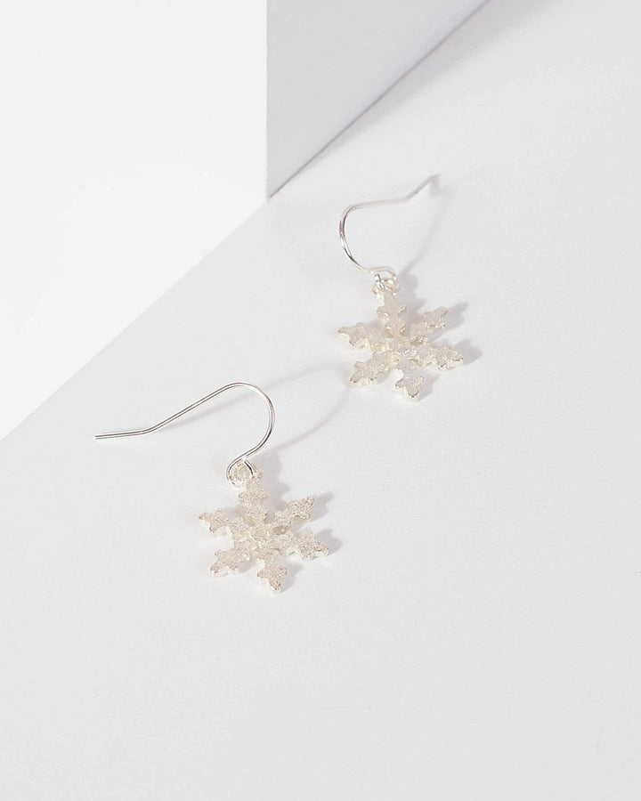 Snowflake Drop Earrings | Earrings
