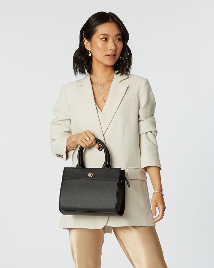 Colette by Colette Hayman Stef Black Mini Tote Bag