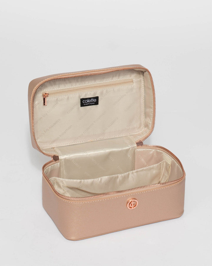 Colette by Colette Hayman Summer Rose Gold Cosmetic Case
