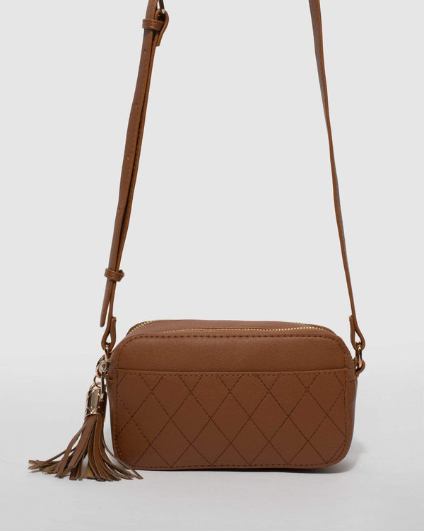Tan Adley Crossbody Bag | Crossbody Bags