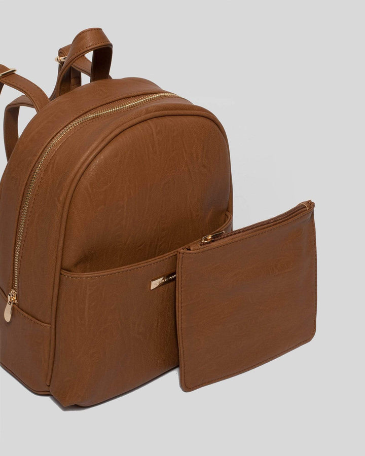 Tan Alexa Medium Backpack | Backpacks