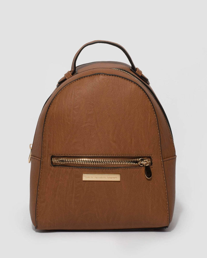 Tan Bianca Mini Backpack – colette by colette hayman