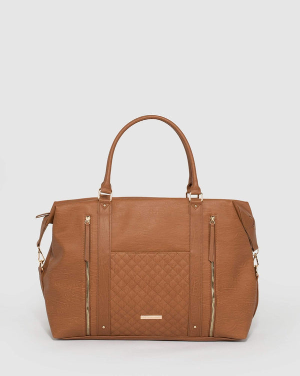 Tan Bronte Weekender Bag | Weekender Bags