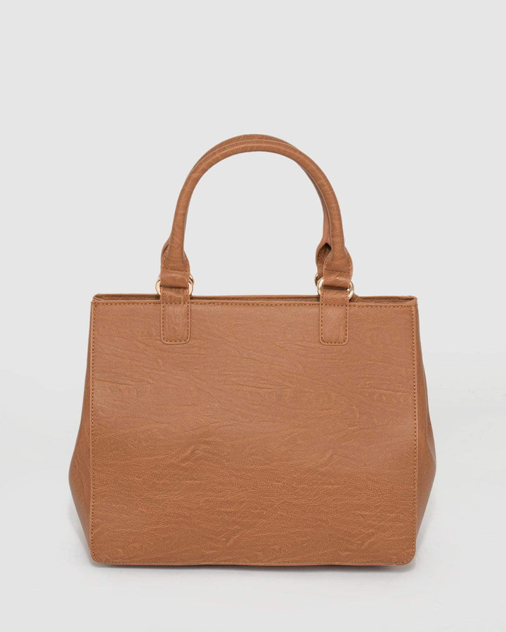 Tan Clarita Tote Bag | Tote Bags