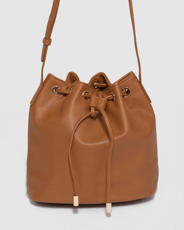 Colette by Colette Hayman Tan Giselle O Drawstring Bag