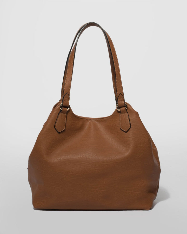 Tan Katie Tassel Slouch Bag | Slouch Bags