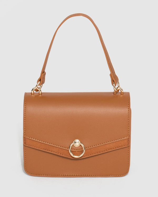 Tan Kayla Mini Bag | Mini Bags
