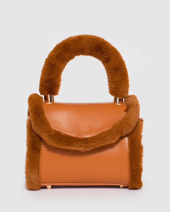 Colette by Colette Hayman Tan Kiki Trim Mini Bag