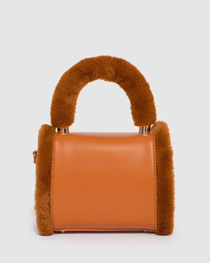 Colette by Colette Hayman Tan Kiki Trim Mini Bag