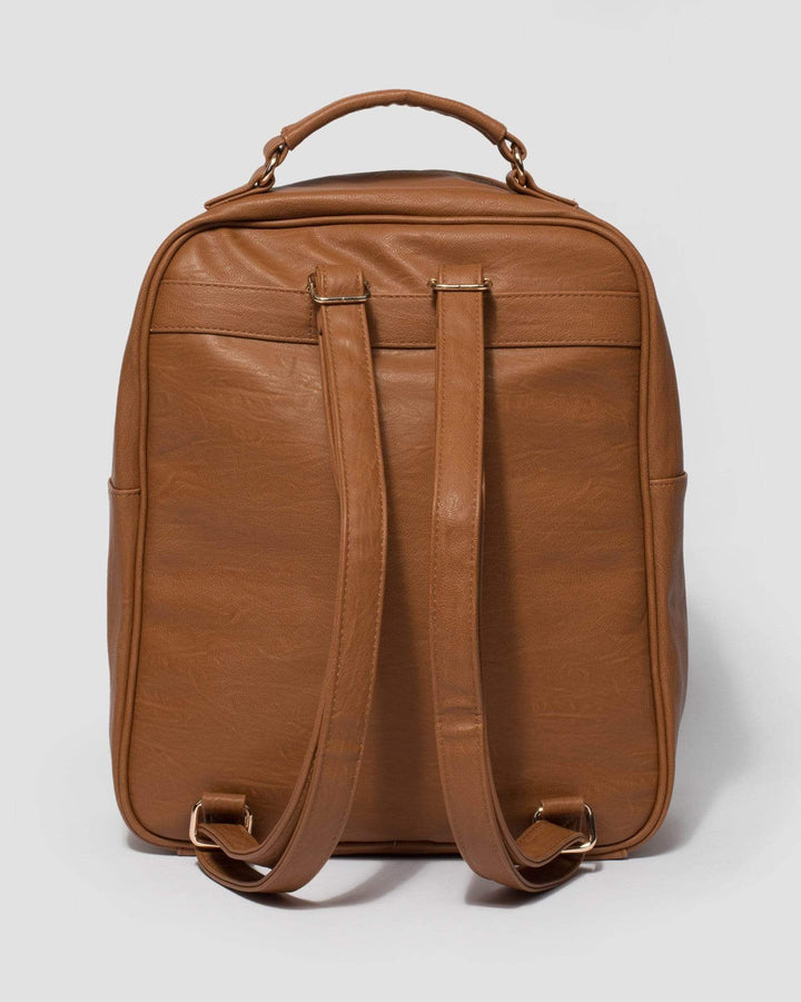 Tan Marley Large Backpack | Backpacks