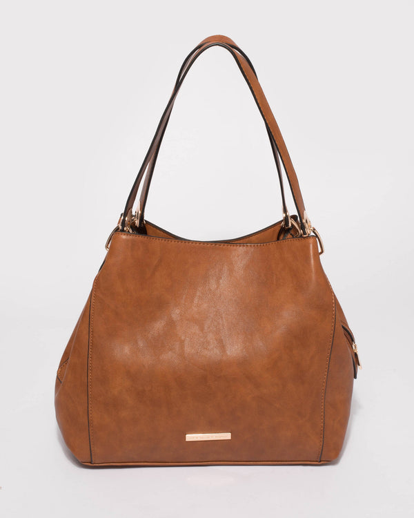 Colette by Colette Hayman Tan Mary Slouch Tote Bag