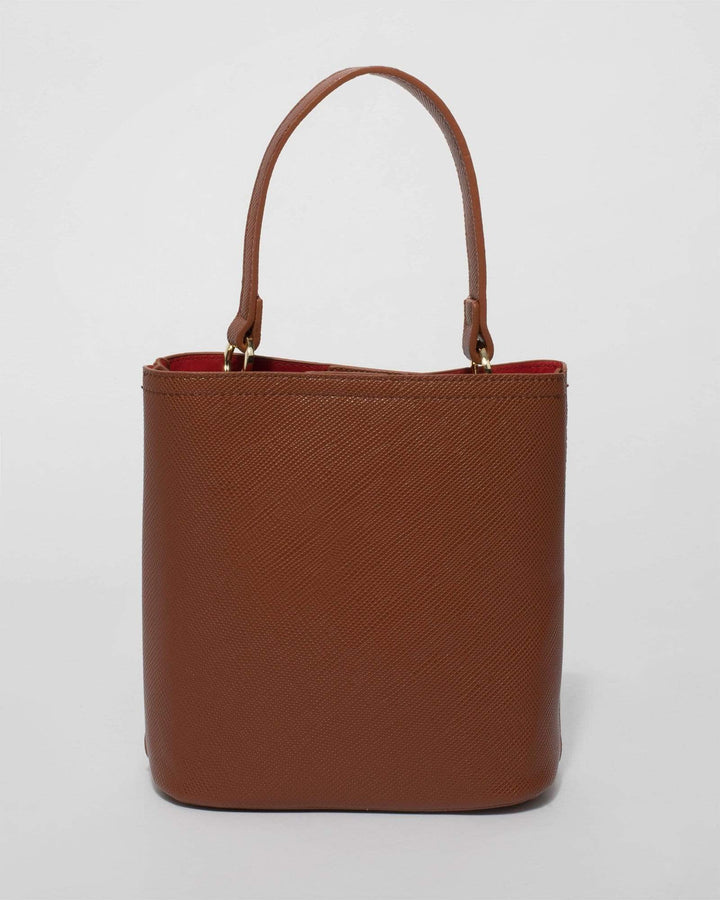 Tan Melanie Bucket Bag | Bucket Bags