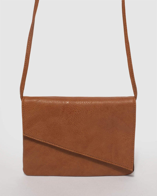 Tan Pippa Crossbody Bag | Crossbody Bags