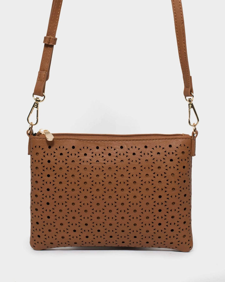Neutral Tan Crossbody Bag Online – colette by colette hayman