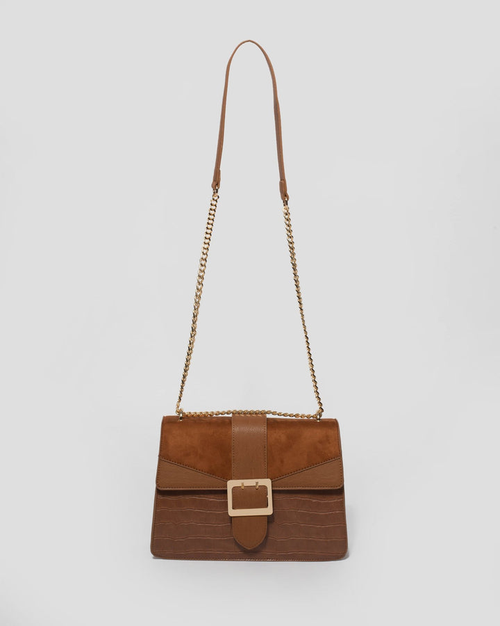 Tan Medium Crossbody Bag | Crossbody Bags