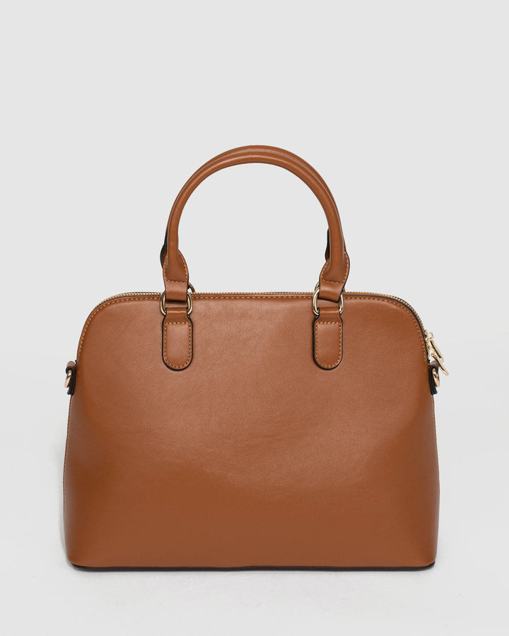 Tan Zion Plate Med Tote Bag | Tote Bags