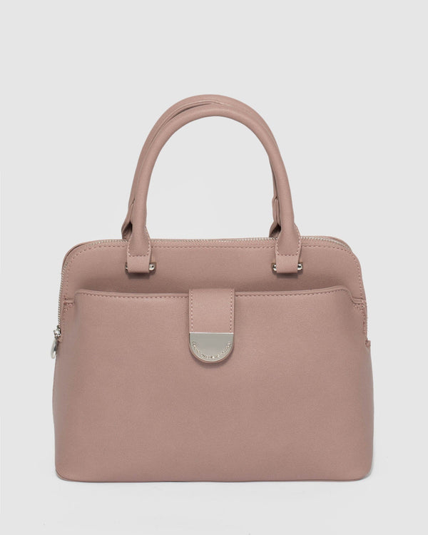 Taupe Ione Disc Tote Bag | Tote Bags