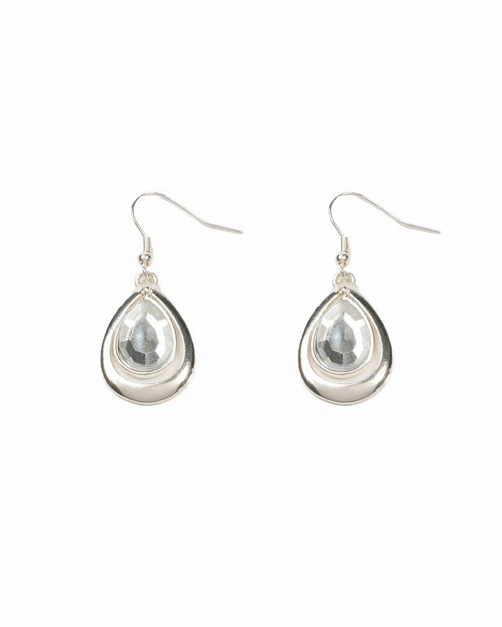Colette by Colette Hayman Teardrop Stone Drop Earrings