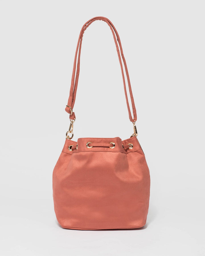 Terracotta Lottie Bucket Bag | Bucket Bags