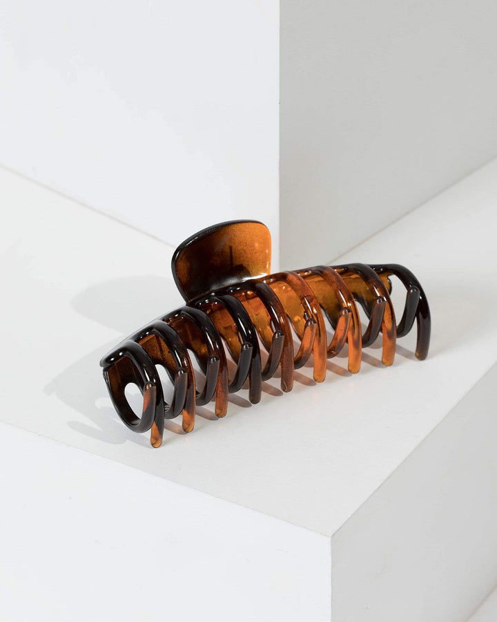 Tortoise Shell Large Claw Clip | Hair Accessories