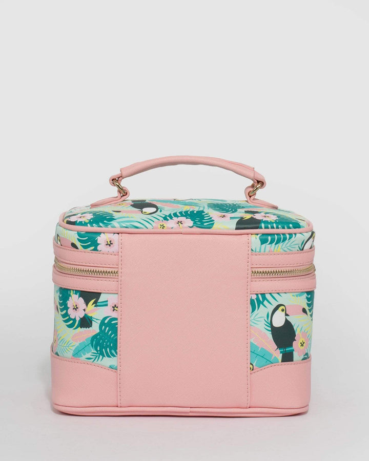 Toucan Print Cosmetic Case Pack | Cosmetic Cases