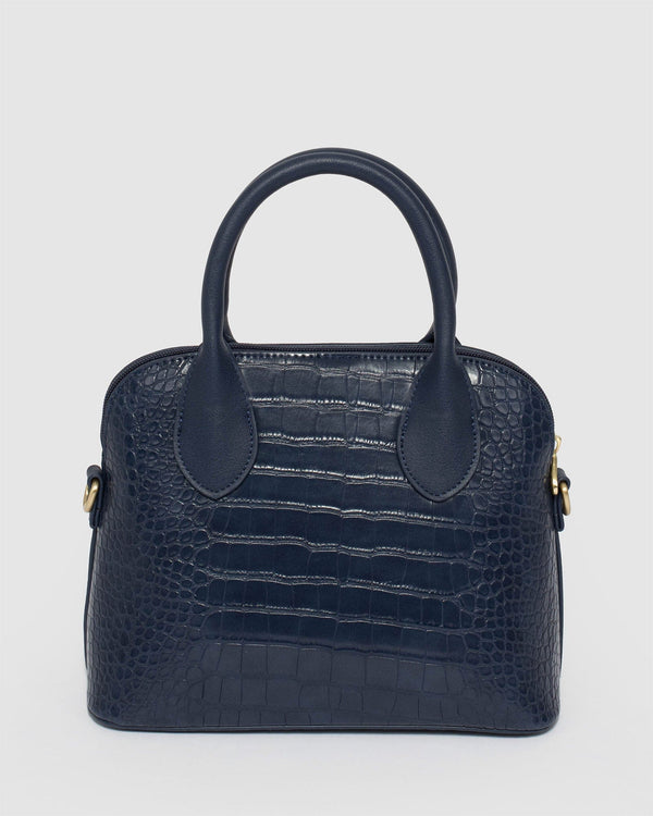 Colette by Colette Hayman Toya Small Navy Tote Bag