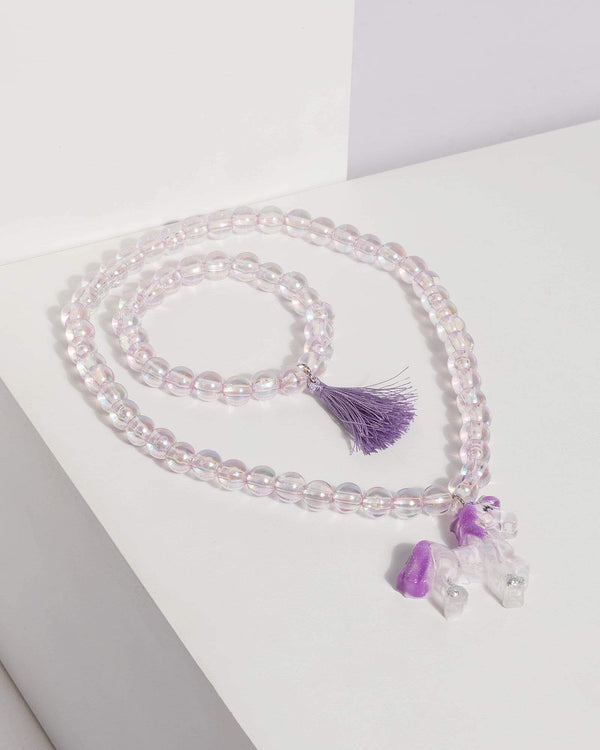 Unicorn Necklace and Bracelet Set | Necklaces