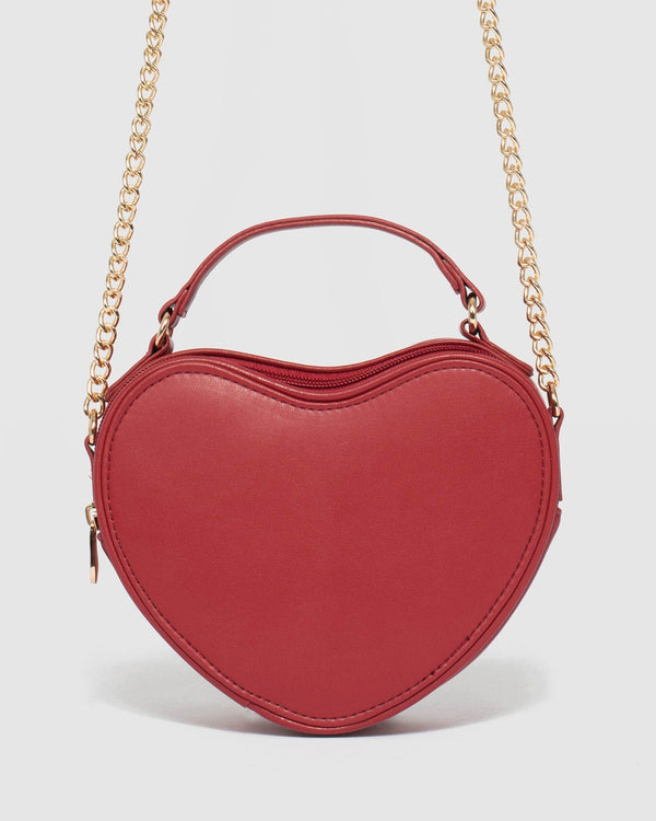 Colette by Colette Hayman Valentine Red Mini Heart Bag