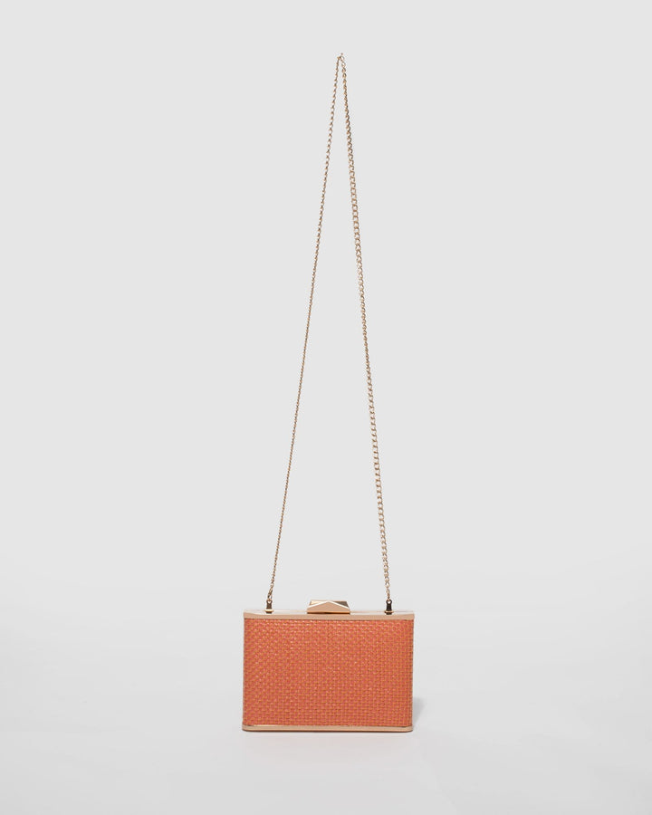 Weave Hardcase Clutch Bag | Clutch Bags