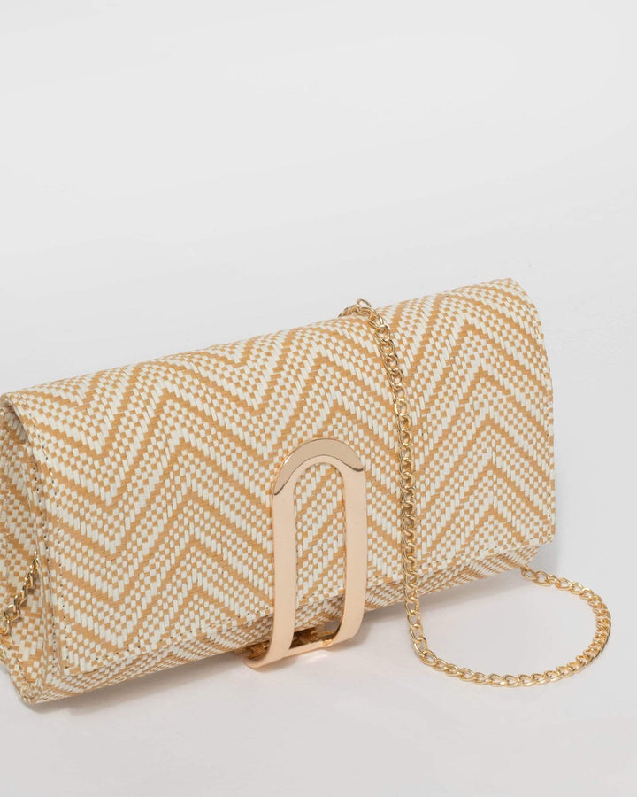 Weave Kimberly Round Clutch Bag | Clutch Bags